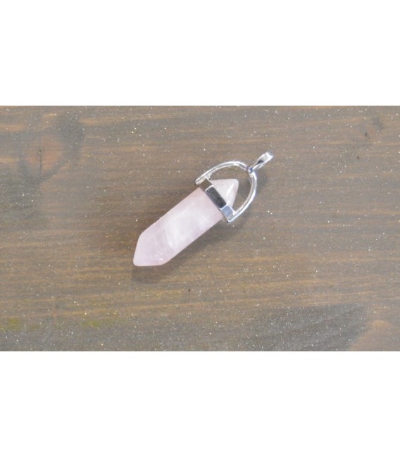 Pendentif Quartz Rose Pendentif Quartz Rose